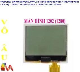 MÀN HÌNH 1202 MÀU XANH LOẠI XỊN, SÁNG ĐỀU, DÙNG ĐÓNG MÁY