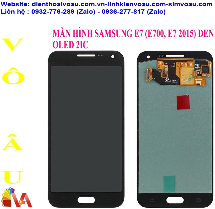 MÀN HÌNH SAMSUNG E700 (E7, E7 2015) OLED 2IC ĐEN