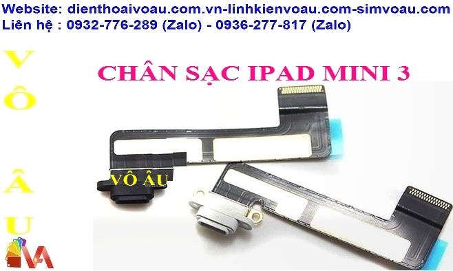 CHÂN SẠC IPAD MINI 3