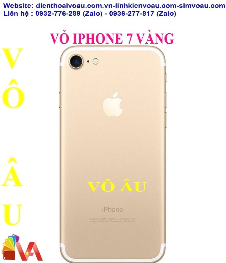 VỎ IPHONE 7 MÀU VÀNG