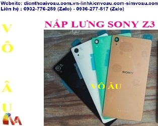 NẮP LƯNG SONY Z3