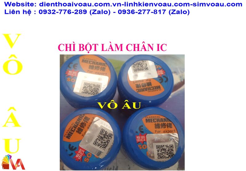 CHÌ BỘT LÀM CHÂN IC