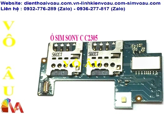 Ổ SIM SONY C C2305 2 SIM