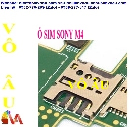 Ổ SIM SONY M4