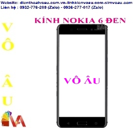 KÍNH NOKIA 6 MÀU ĐEN