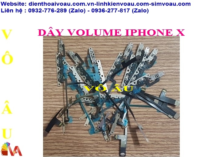 DÂY NGUỒN VOLUME IPHONE X