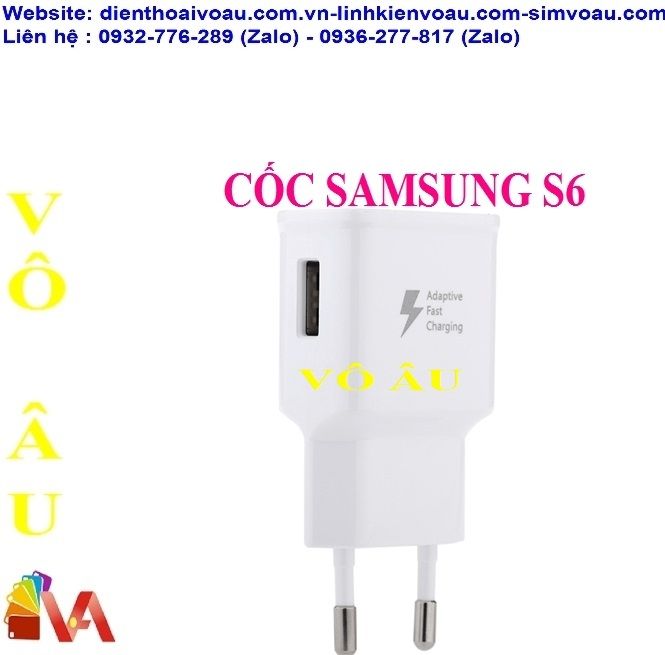 CỐC SẠC SAMSUNG S6 ZIN