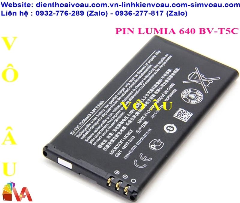 PIN LUMIA 640