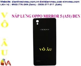 NẮP LƯNG OPPO A51 MÀU ĐEN