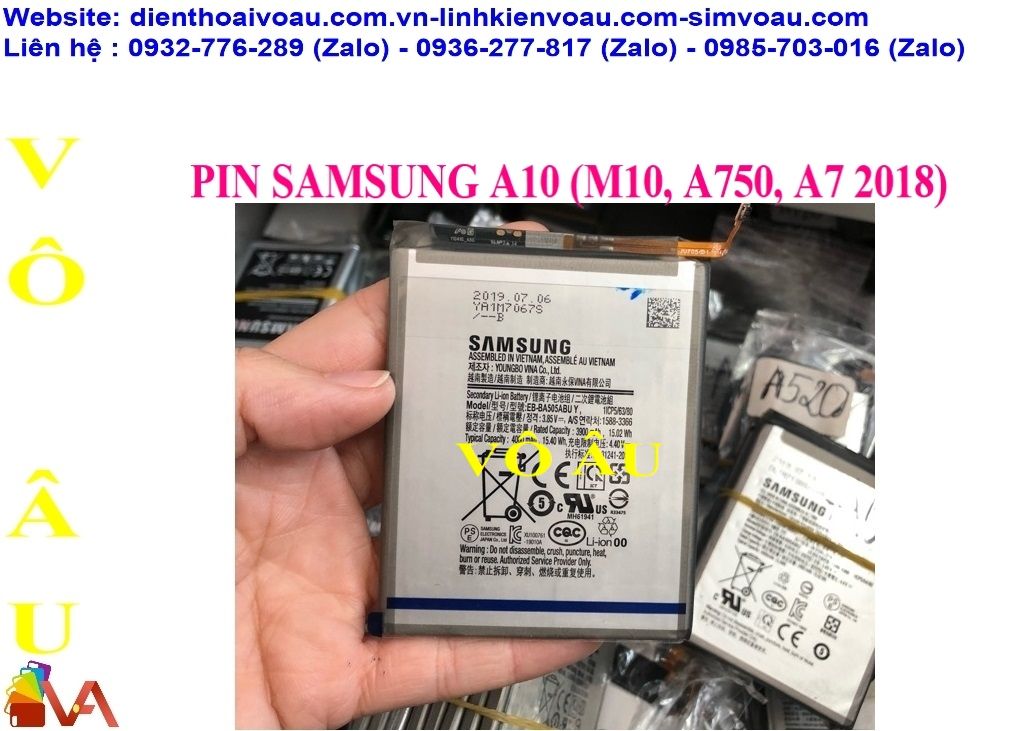 PIN SAMSUNG A10 ZIN