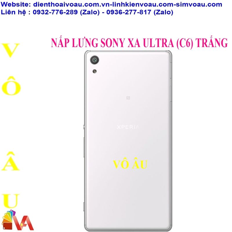 NẮP LƯNG SONY C6 MÀU TRẮNG