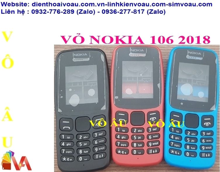 VỎ NOKIA 106 2018