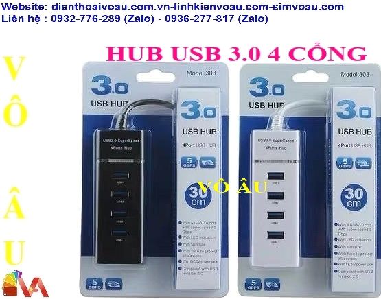 HUB USB 3.0 4 CỔNG USB