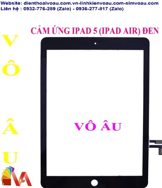 CẢM ỨNG IPAD 5 (IPAD AIR, IPAD AIR 1, GEN 5 2017) MÀU ĐEN