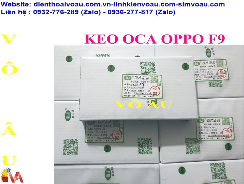 BỊCH KEO OCA OPPO F9 (50 MIẾNG)