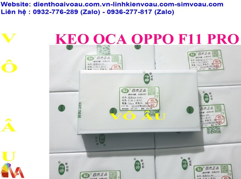 BỊCH KEO OCA OPPO F11 PRO (50 MIẾNG)