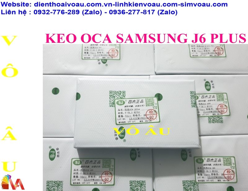 BỊCH KEO OCA SAMSUNG J6 PLUS (50 MIẾNG)