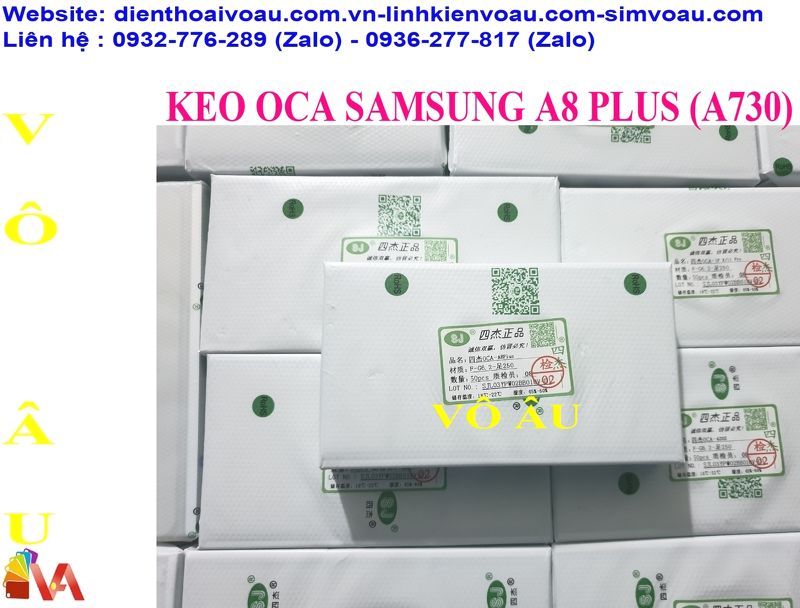 BỊCH KEO OCA SAMSUNG A8 PLUS (50 MIẾNG)