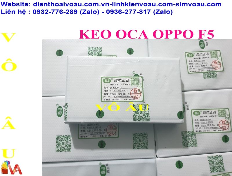 BỊCH KEO OCA OPPO F5 (50 MIẾNG)