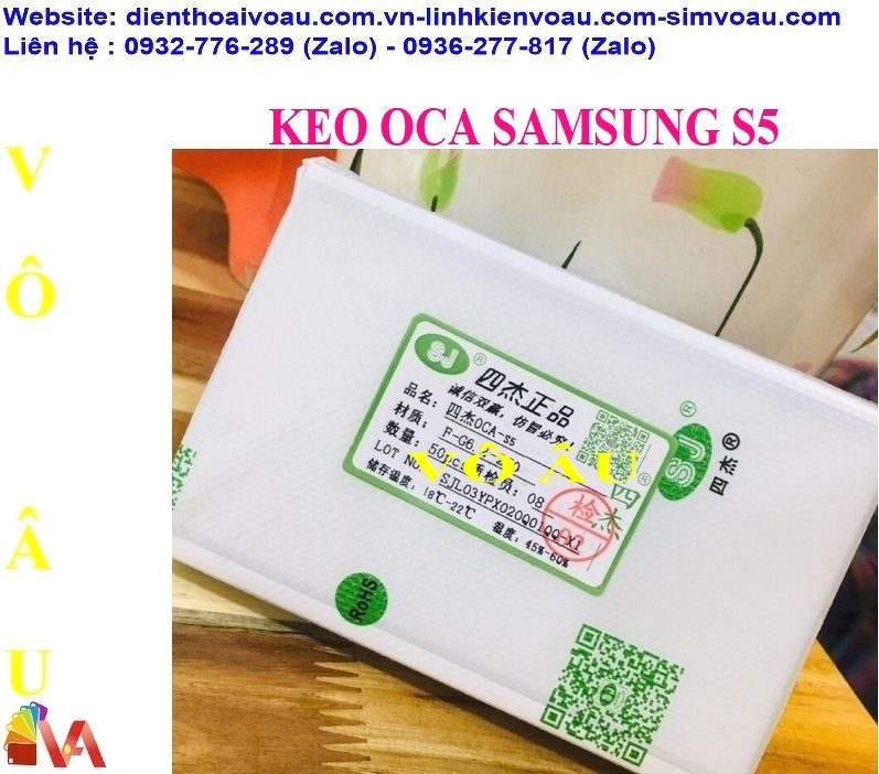 BỊCH KEO OCA SAMSUNG S5 (50 MIẾNG)