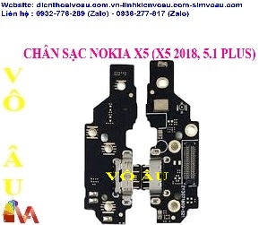 CHÂN SẠC NOKIA X5 (X5 2018, 5.1 PLUS)