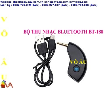 BỘ THU NHẠC BLUETOOTH BT-188