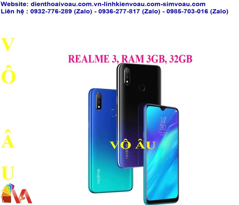 REALME 3, RAM 3GB, 32GB