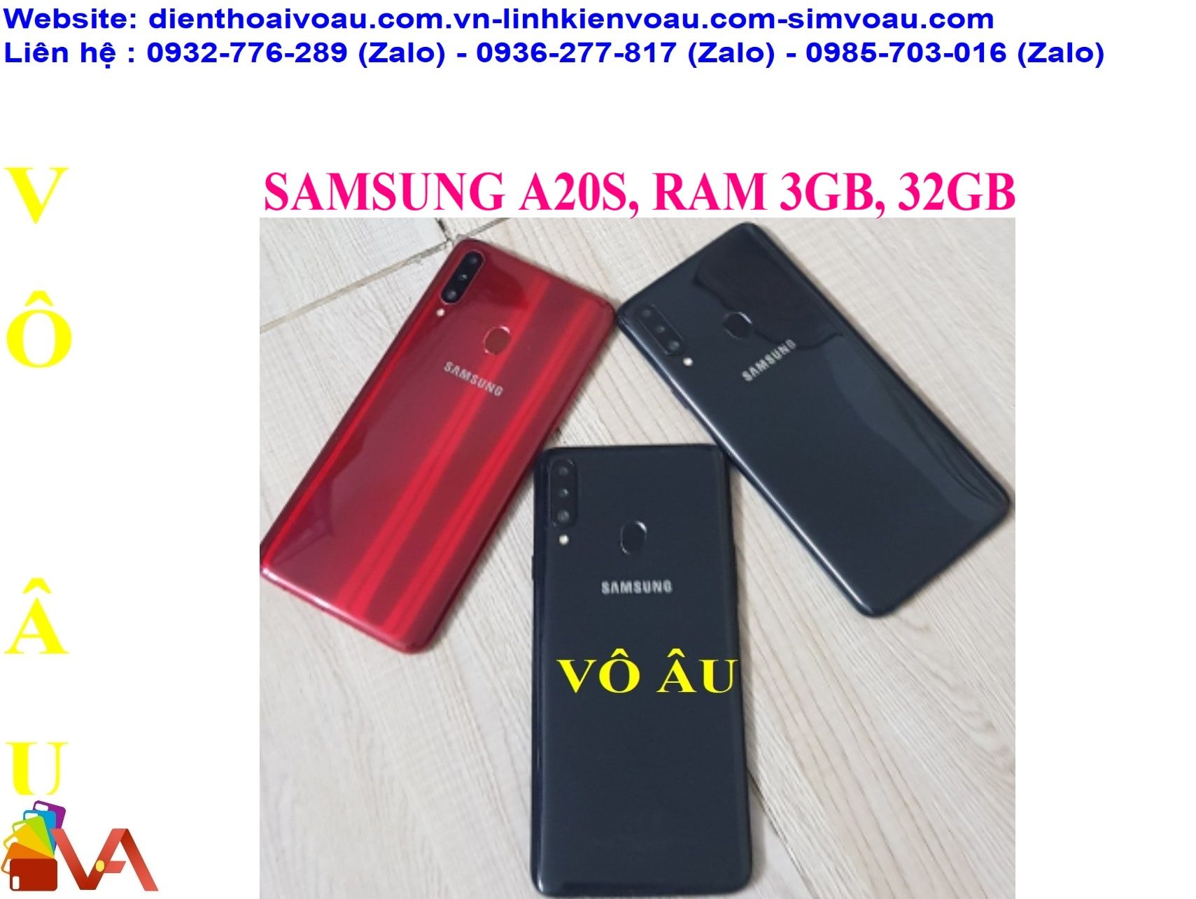 SAMSUNG A20S, RAM 3GB, 32GB