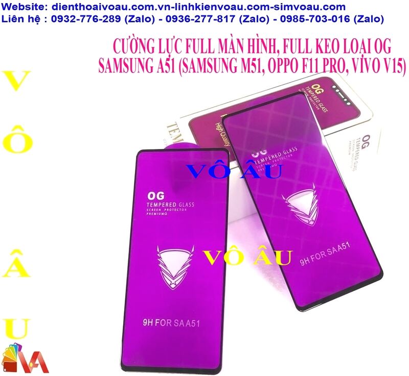 CƯỜNG LỰC VIVO V15 LOẠI OG