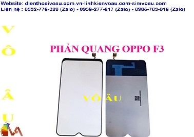 PHẢN QUANG OPPO F3