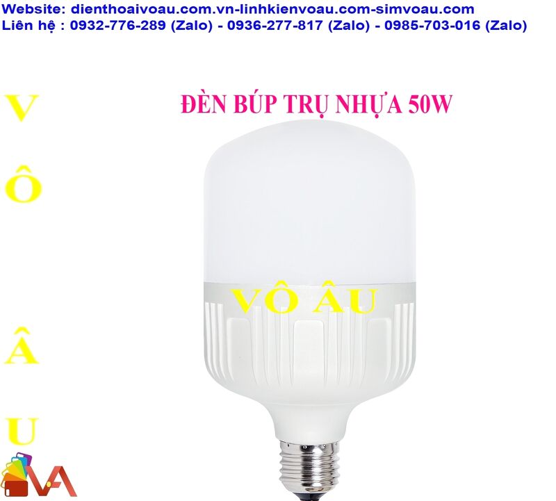 ĐÈN BÚP TRỤ NHỰA 50W