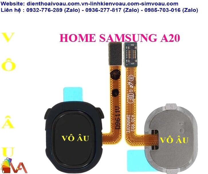 NÚT HOME SAMSUNG A20 ZIN