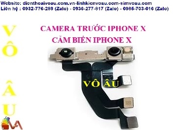 CAMERA TRƯỚC IPHONE X