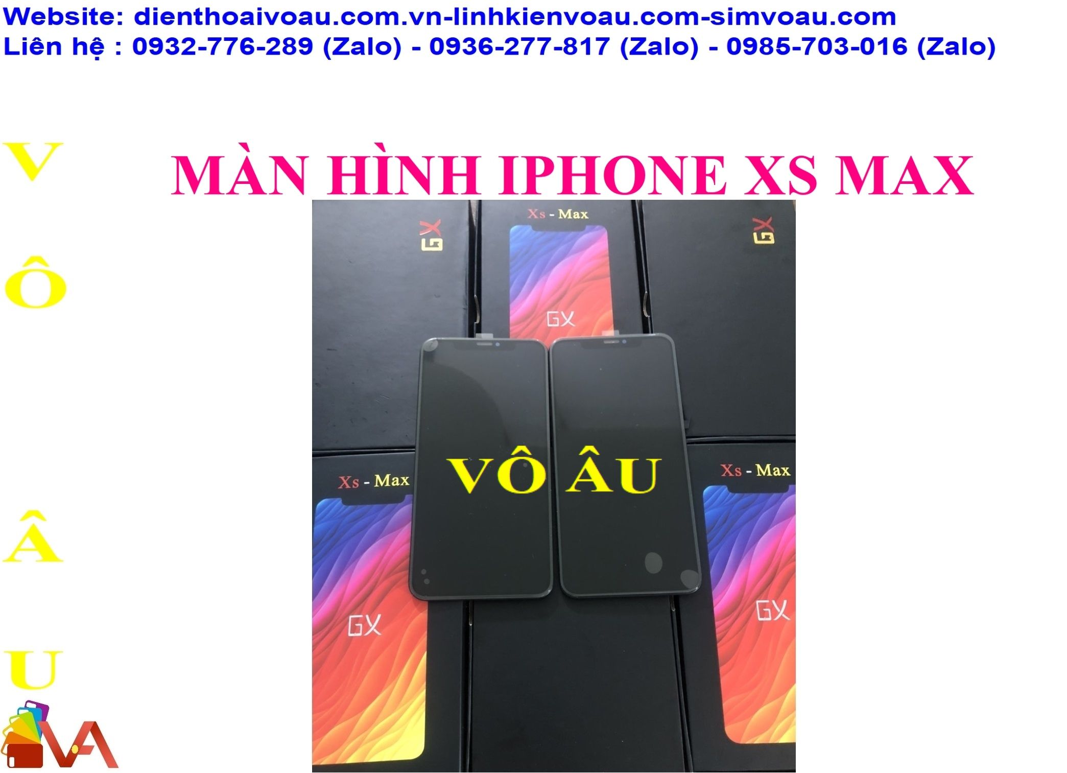 MÀN HÌNH IPHONE XS MAX ZIN OLED (GX)