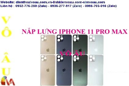 NẮP LƯNG IPHONE 11 PRO MAX