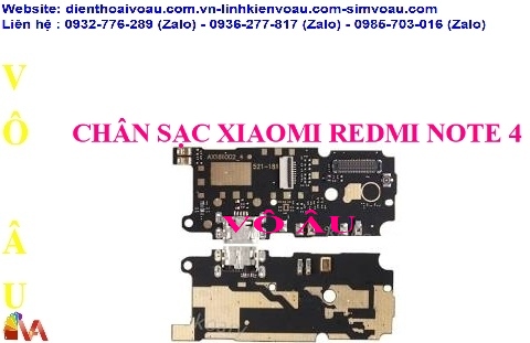 CHÂN SẠC XIAOMI REDMI NOTE 4