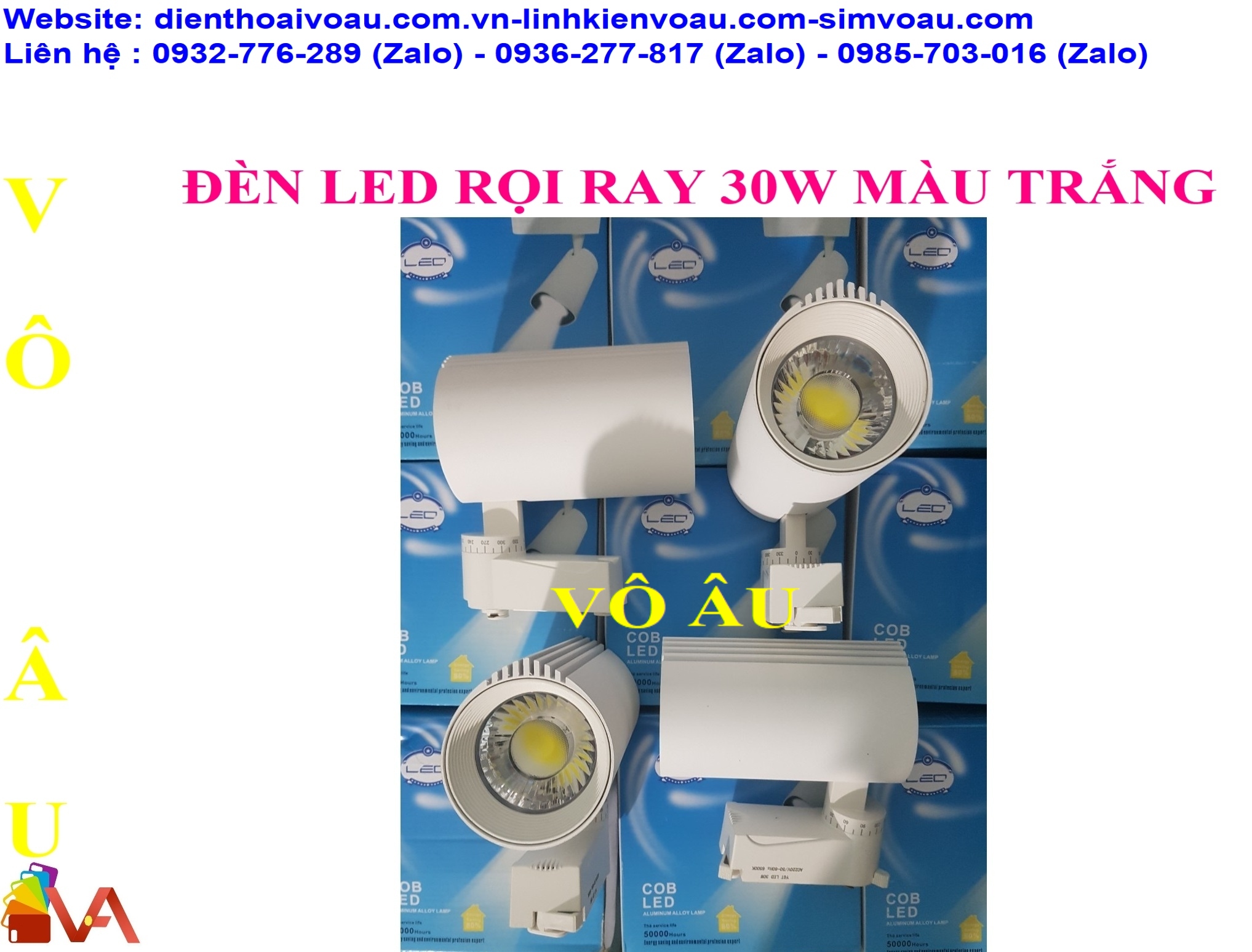 ĐÈN LED RỌI RAY 30W MÀU TRẮNG
