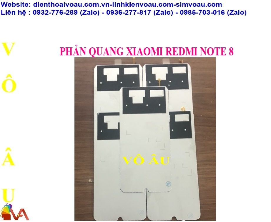 PHẢN QUANG XIAOMI REDMI NOTE 8