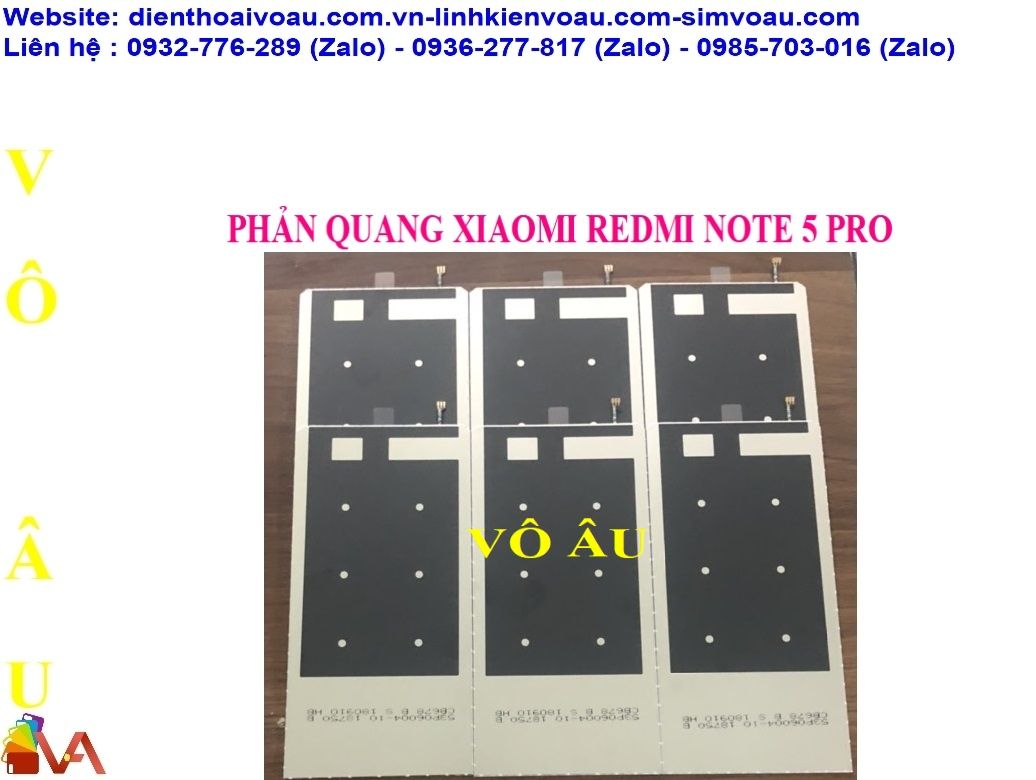 PHẢN QUANG XIAOMI REDMI NOTE 5 PRO