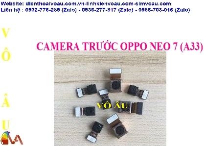 CAMERA TRƯỚC OPPO A33