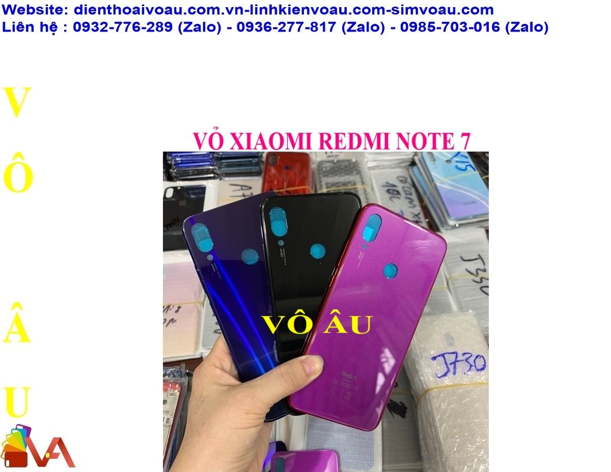 VỎ XIAOMI REDMI NOTE 7