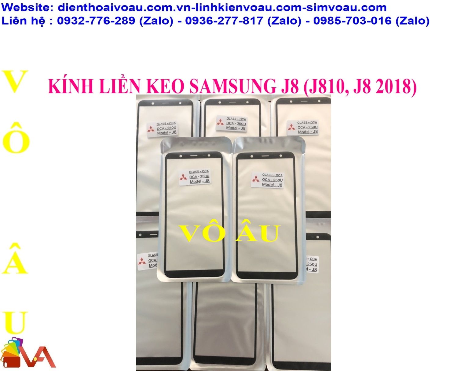 KÍNH LIỀN KEO SAMSUNG J8 (J810, J8 2018)