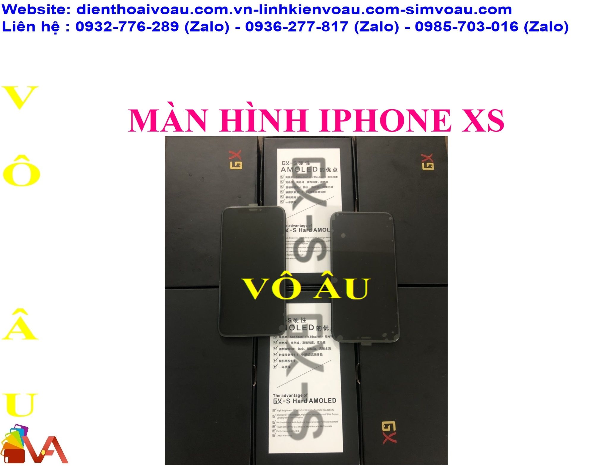 MÀN HÌNH IPHONE XS OLED (GX)