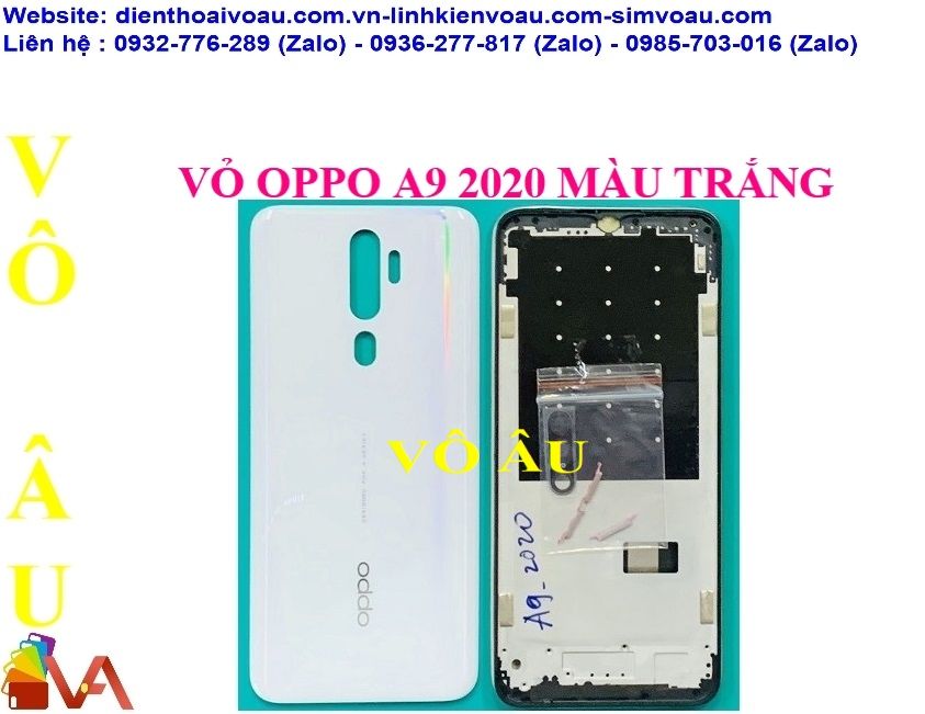 VỎ OPPO A9 2020 MÀU TRẮNG