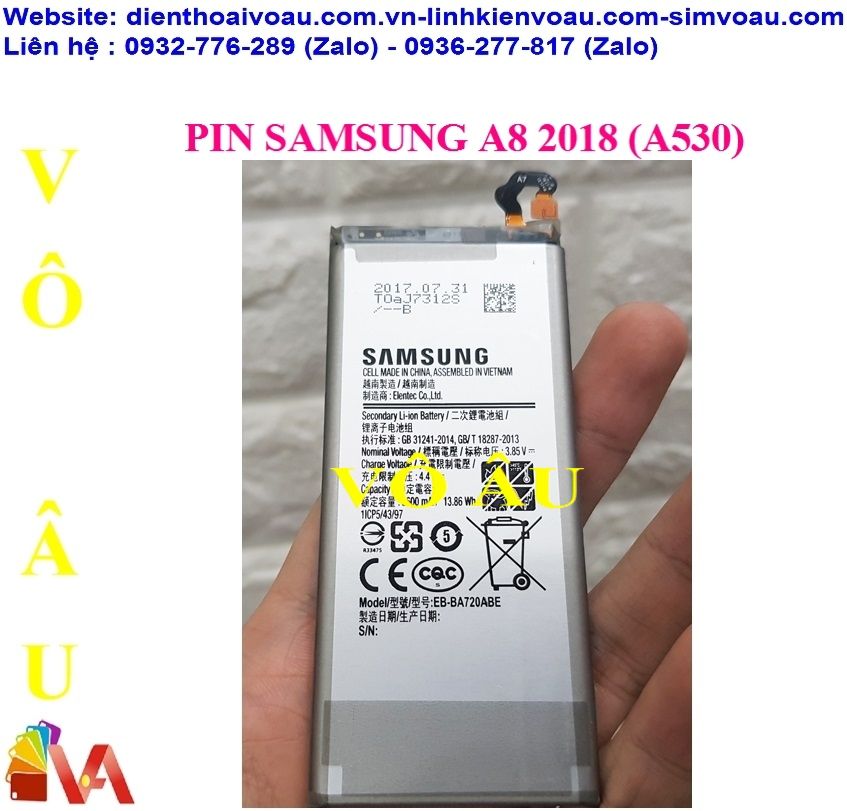 PIN SAMSUNG A8 2018 (A530)