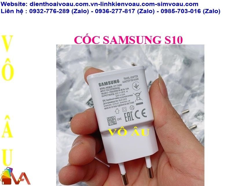 CỐC SAMSUNG S10 ZIN