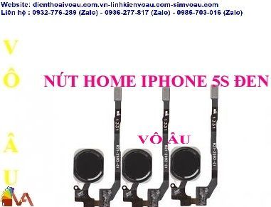 NÚT HOME IPHONE 5S MÀU ĐEN