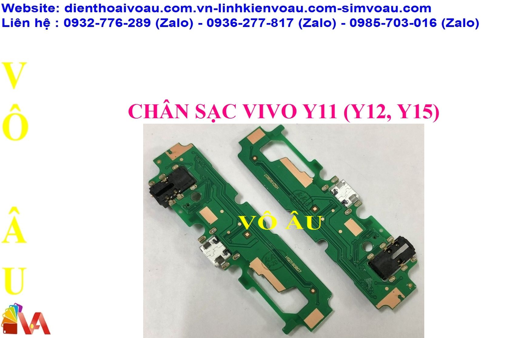 CHÂN SẠC VIVO Y11 (Y12, Y15)