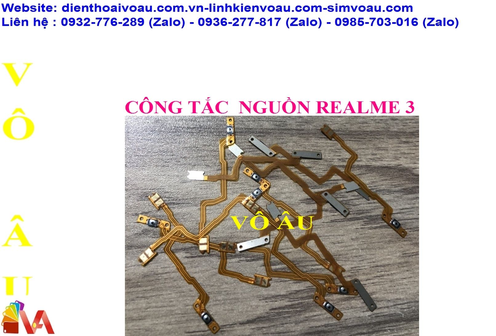 CÔNG TẮC NGUỒN REALME 3