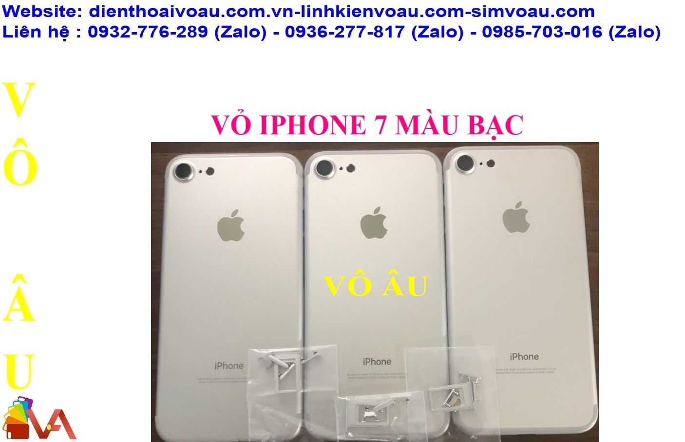 VỎ IPHONE 7 MÀU BẠC